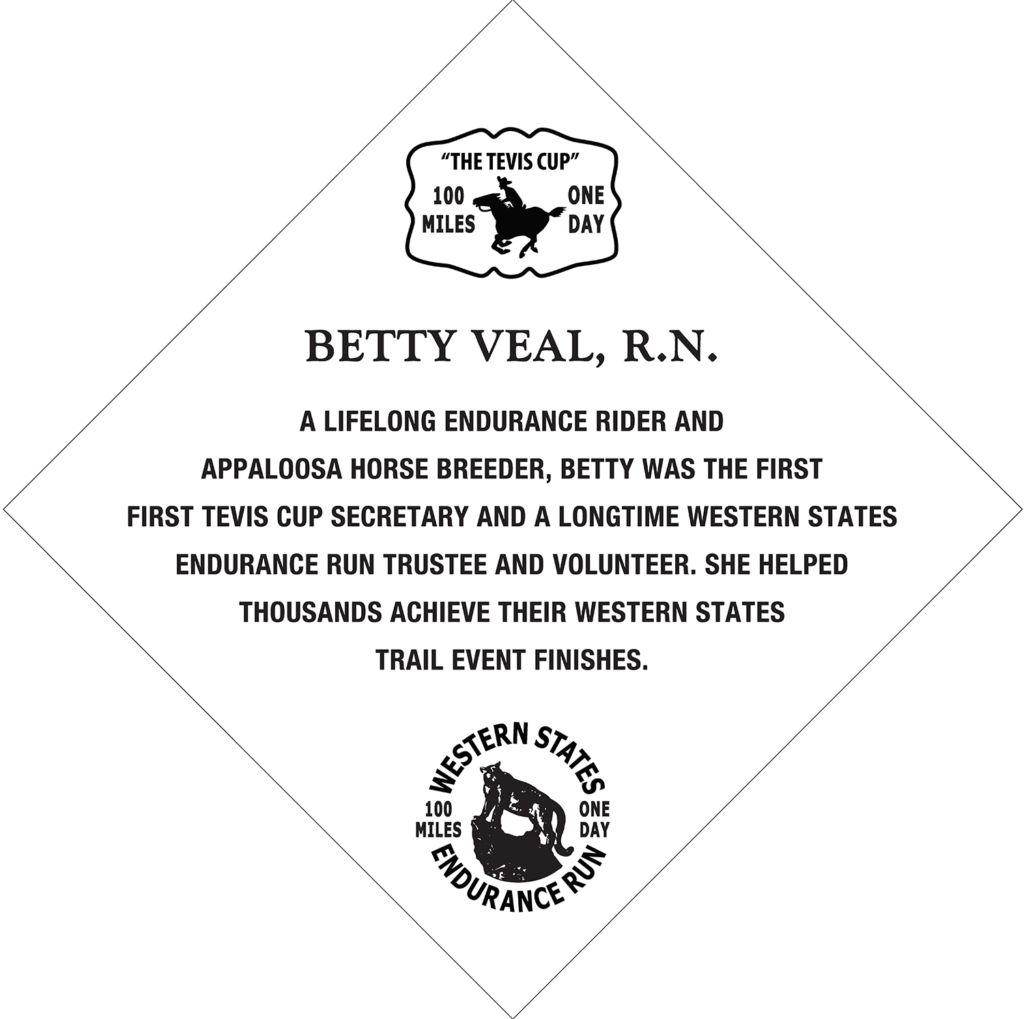 Betty Veal Commemorative Tile