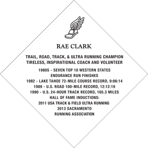 Rae Clark Auburn Endurance Zone Commemorative Tile