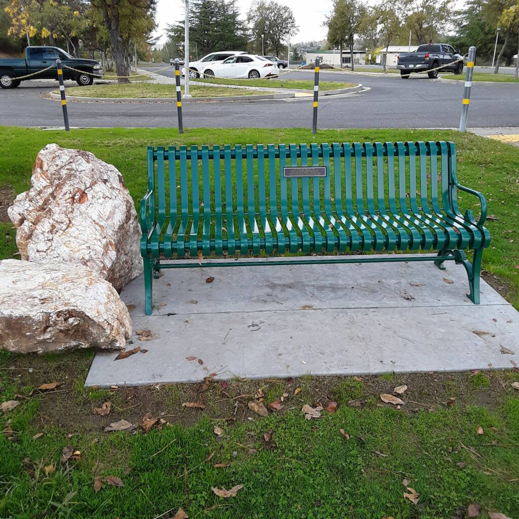 Bill Kirby In Memoriam Bench